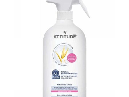 Sensitive Skin Care Natural Bathroom Cleaner 27 Oz By Attitude Fashion