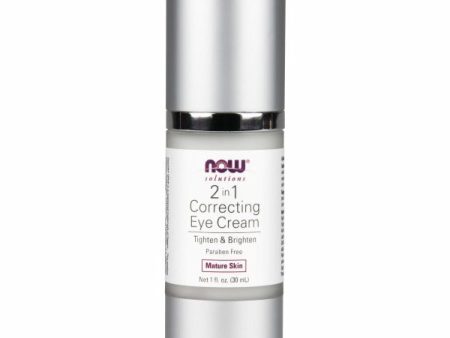 2 in 1 Correcting Eye Cream 1 oz By Now Foods Online Hot Sale