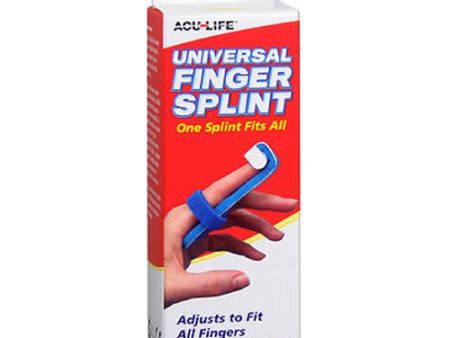 Acu-Life Universal Finger Splint 1 each By Acu-Life Online Hot Sale