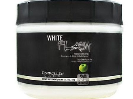 White Flash Sour Apple 20 Servings By Controlled Labs Online Sale