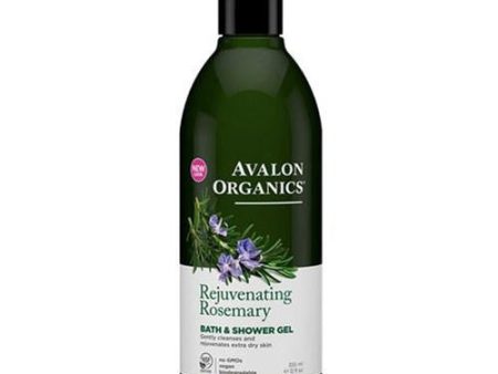 Bath & Shower Gel Organic Rosemary 12 Oz By Avalon Organics Fashion