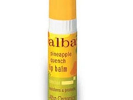 Lip Balm Pineapple Quench .15 OZ(case of 24) By Alba Botanica Fashion