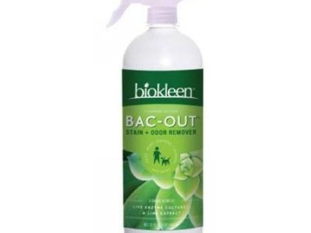 Bac Out Stain Odor Remover 128 Oz By Bio Kleen Hot on Sale