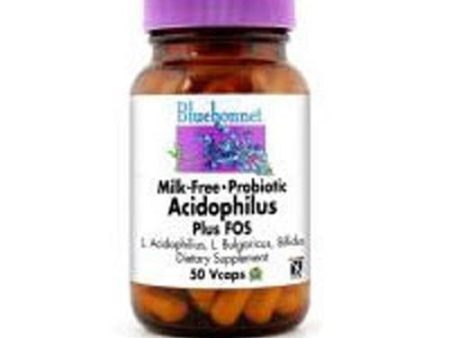 Probiotic Acidophilus Plus Fos 50VC By Bluebonnet Nutrition Hot on Sale