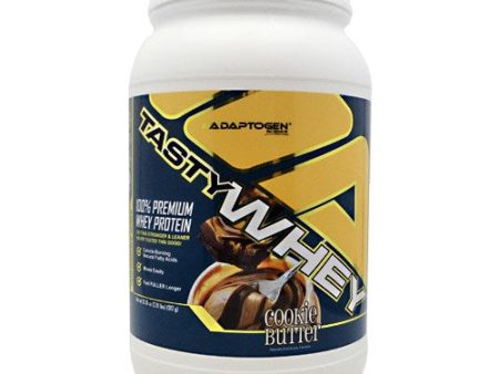 Tasty Whey Cookie Butter 2 lbs By Adaptogen Science Online now