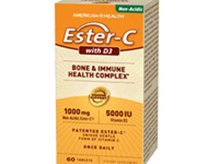 Ester-C With D3 60 Tabs By American Health Discount