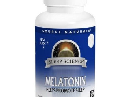 Melatonin Sublingual Orange 100 Tabs By Source Naturals For Discount