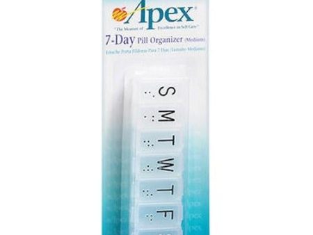 Apex 7-Day Pill Organizer Medium 1 each By Apex Hot on Sale