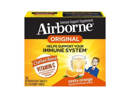 Airborne Effervescent Tablets With Vitamin C Triple Pack 3 10 Tabs By Airborne Online