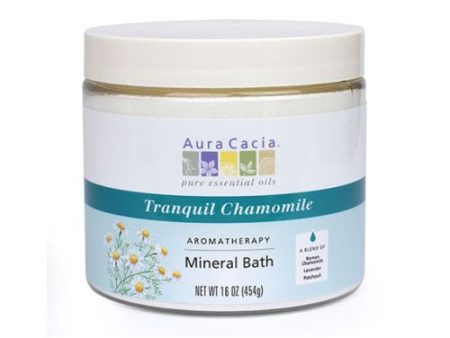 Mineral Bath Tranquil Chamomile, 16 Oz By Aura Cacia Discount