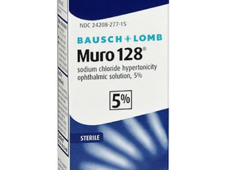 Bausch And Lomb Muro 128 5% Ophthalmic Eye Solution 0.5 oz By Bausch And Lomb Fashion