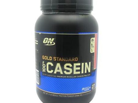 100%CASEIN GOLD - Strawberry Cream, 2 lbs Online now