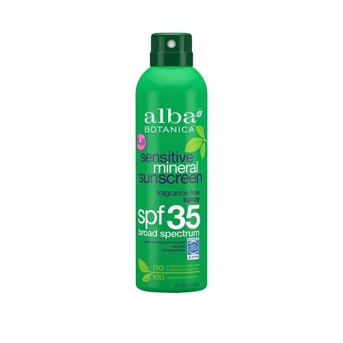 Sunscreen Fragrance Free Spf35 6 Oz By Alba Botanica Hot on Sale