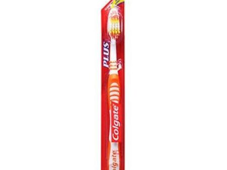 Colgate Plus Bi-Level Bristles Full Head Toothbrush Medium 1 each By Colgate Online now