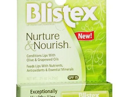 Blistex Nurture Nourish Lip Protectant Sunscreen SPF 0.15 oz By Blistex Discount