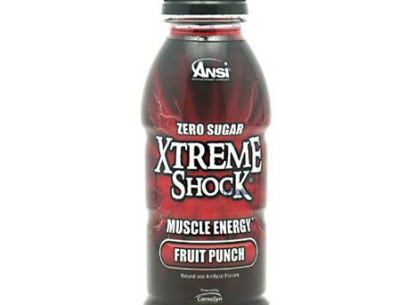 Extreme Shock Fruit Punch 12  12 oz By Advanced Nutrient Science Intl Fashion