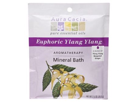 Mineral Bath Euphoric Ylang Ylang 2.5 Oz By Aura Cacia on Sale