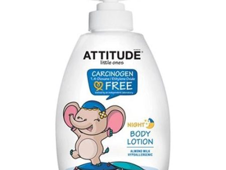 Night Body Lotion Almond Milk 10 fl oz By Attitude Supply