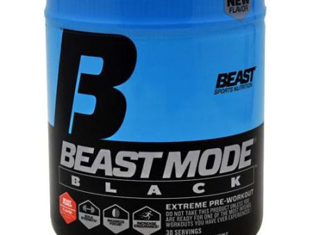 Beast Mode Black Blue Razz 30 Servings By Beast Sports Nutrition Fashion