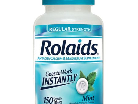 Rolaids Regular Strength Mint 150 Chewable Tabs By Rolaids Discount