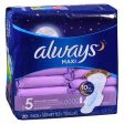 Always Extra Heavy Overnight Maxi Pads With Flexi-Wings 20 each By Always Hot on Sale