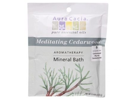 Mineral Bath Meditation 2.5 oz By Aura Cacia Online Sale