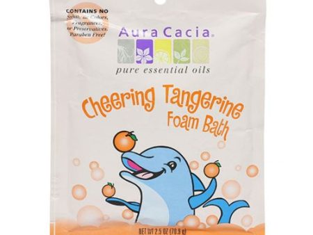 Aromatherapy Foam Bath Kids Cheering 2.5 Oz By Aura Cacia Fashion