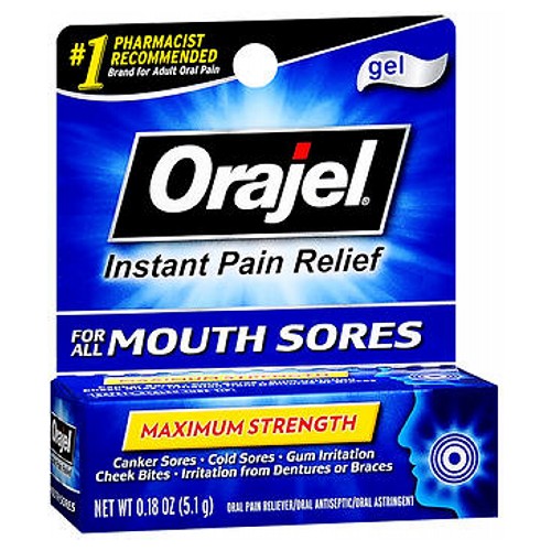 Orajel Mouth Sore Pain Relief Gel 0.18 oz By Arm & Hammer Online Sale