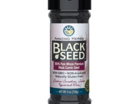 Black Seed Gourmet Whole Seed 4 oz By Amazing Herbs on Sale