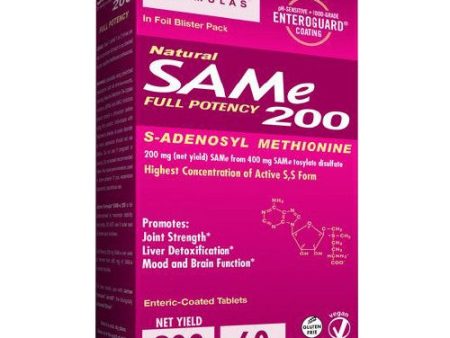 SAM-e 60 Tabs By Jarrow Formulas Cheap