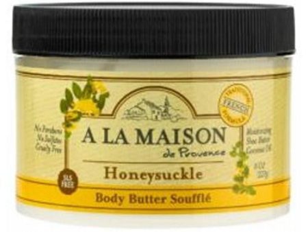 Body Butter Souffle Honeysuckle 8 Oz By A La Maison Online Hot Sale