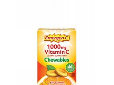 Emer gen-C Immune Chewables Orange 14 Tabs By Emergen-C Supply