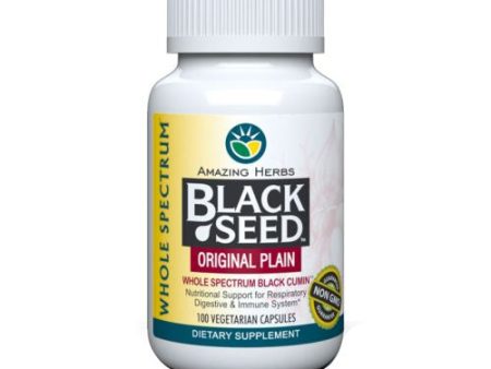 Black Seed 100 Cap By Amazing Herbs Online Hot Sale