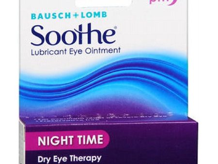 Bausch And Lomb Soothe Lubricant Eye Ointment Night Time 0.13 oz By Bausch And Lomb For Discount