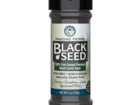 Black Cumin Seed Ground 4 oz By Amazing Herbs Supply