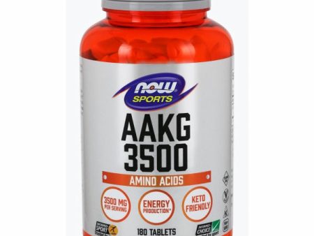 AAKG 180 Tabs By Now Foods Online