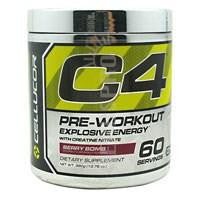 C4 Pre-Workout Berry Bomb 6.87 oz, 60 Servings By Cellucor For Sale