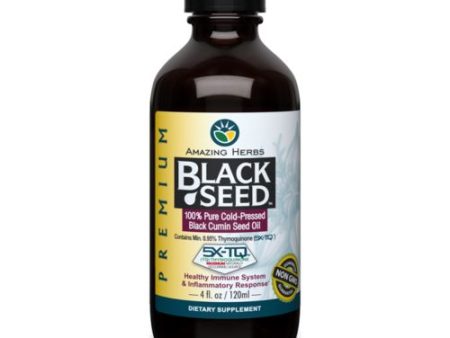 Black Seed Oil 4 Oz By Amazing Herbs Cheap