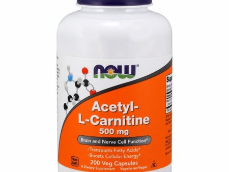 Acetyl-L Carnitine 200 Caps By Now Foods Sale