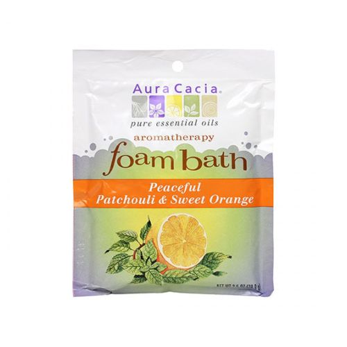 Aromatherapy Foam Bath Patchouli Orange 2.5 oz By Aura Cacia For Sale