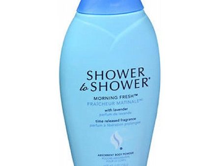 Shower To Shower Absorbent Body Powder Morning Fresh 8 Oz By Bausch And Lomb For Sale