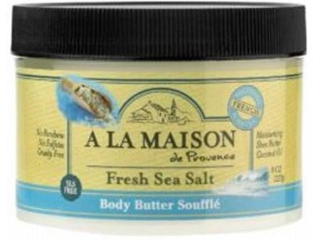 Body Butter Souffle Fresh Sea Salt 8 Oz By A La Maison Sale