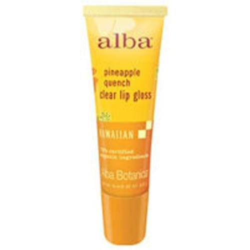 Hawaiian Lip Gloss Pineapple Quench .42 oz By Alba Botanica Online Hot Sale