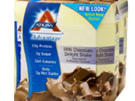 Ready To Drink Shake MILK CHOCOLATE, 4 11 OZ By Atkins For Discount