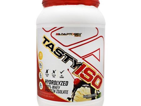 Tasty Iso Vanilla Sundae 5 lbs By Adaptogen Science Online now