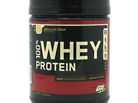 100% WHEY PROTEIN - Vanilla 1 lbs Discount