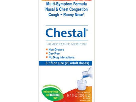 Chestal Adult Cold & Cough 6.7 Oz By Boiron Discount