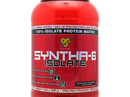 Syntha-6 Isolate Chocolate 2 lbs By BSN Inc. Online Hot Sale