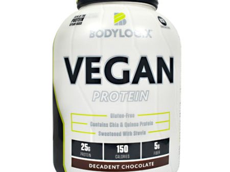 Vegan Protein Decadent Chocolate 2 lbs By Bodylogix Fashion