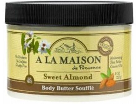 Body Butter Souffle Sweet Almond 8 Oz By A La Maison Online Sale